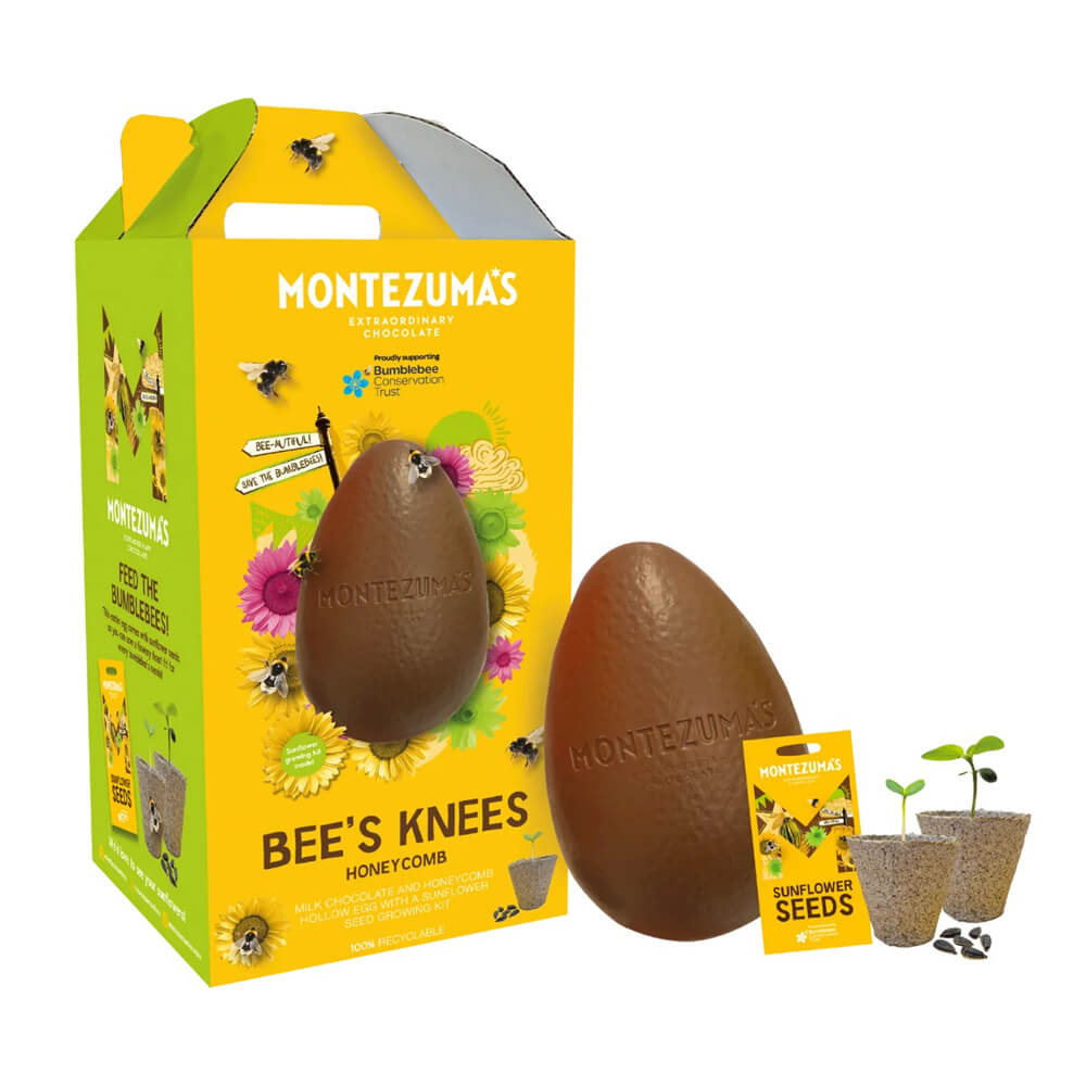 Montezuma Bee's Knees Honeycomb Milk Chocolate Egg